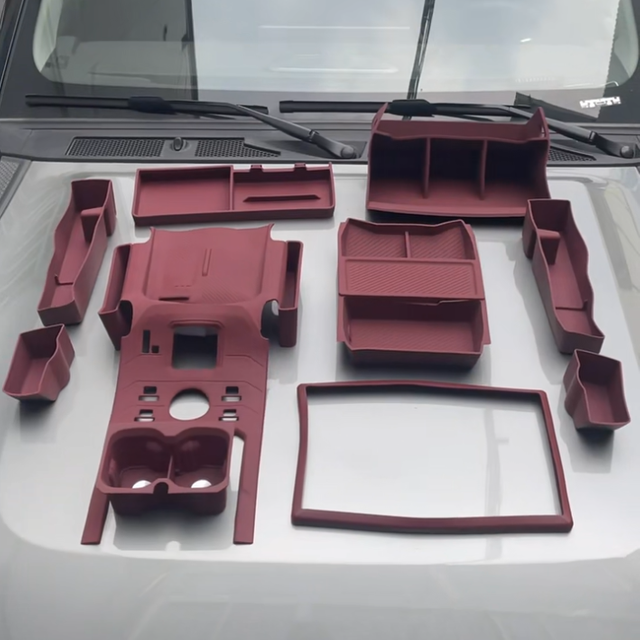 Car Silicone Pad, Storage Box Fit for Jetour T2 Accessories