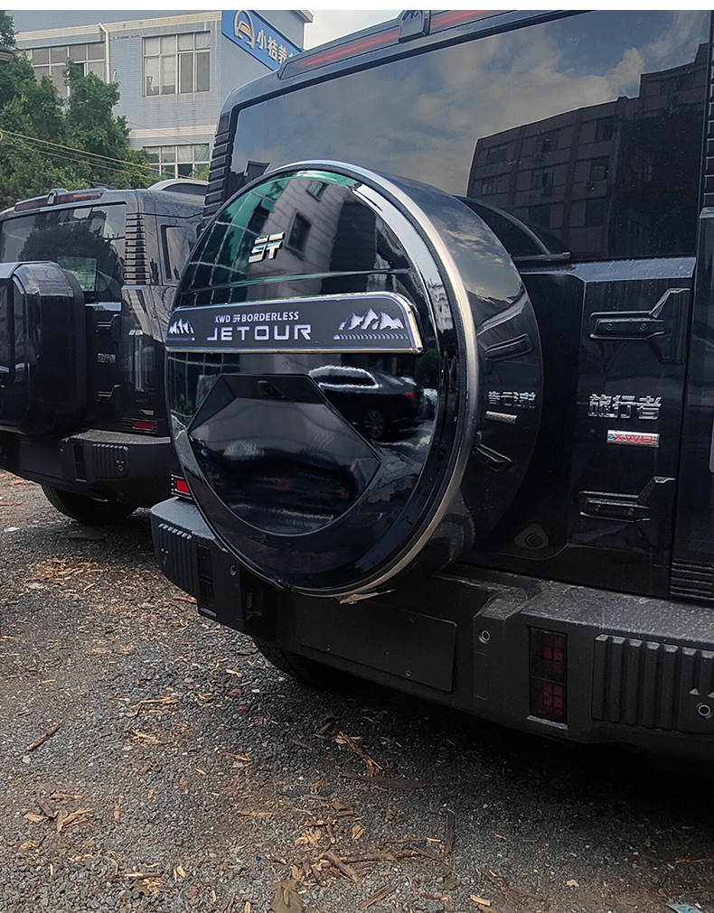 Spare Tire Cover with Light for Jetour