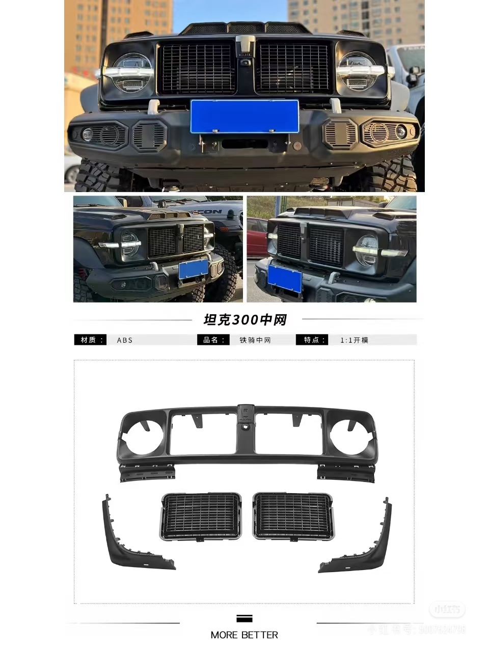 Fenglin Iron Cavalry BodyKit for Tank 300 