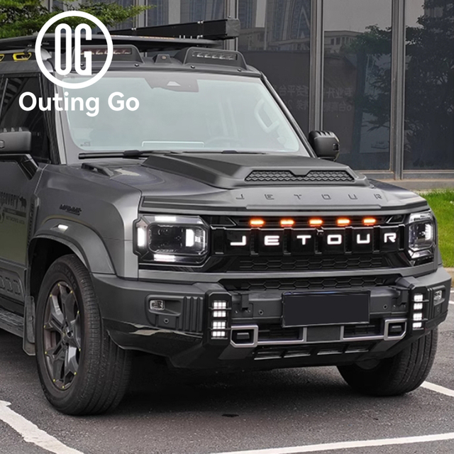 Barber Style Front Gravel Guard for Jetour T2