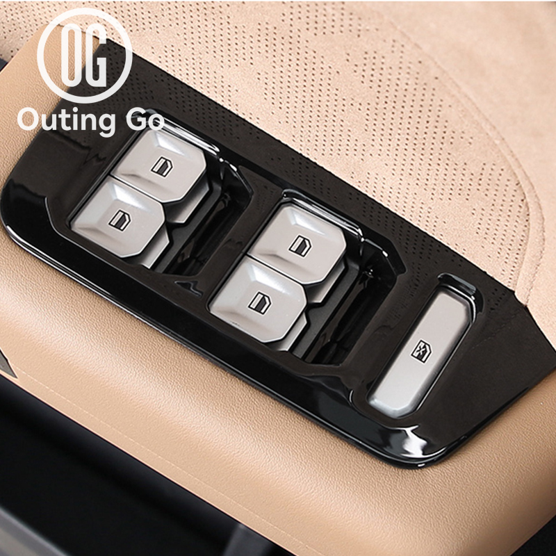 Black Interior Stickers for Jetour T2 Accessories