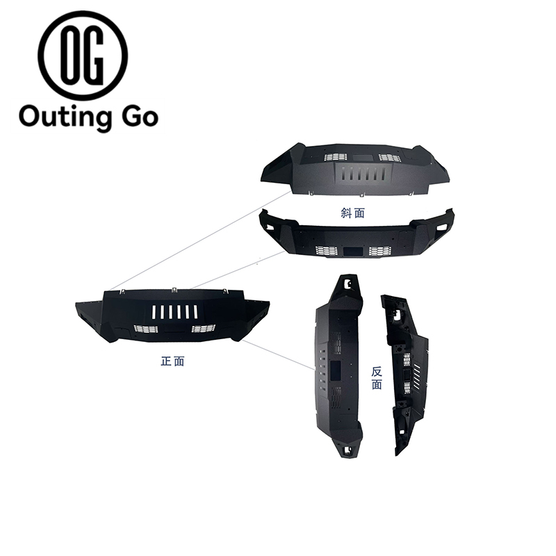 Silver Dragon Wing Competition Front Bumper for Jetour