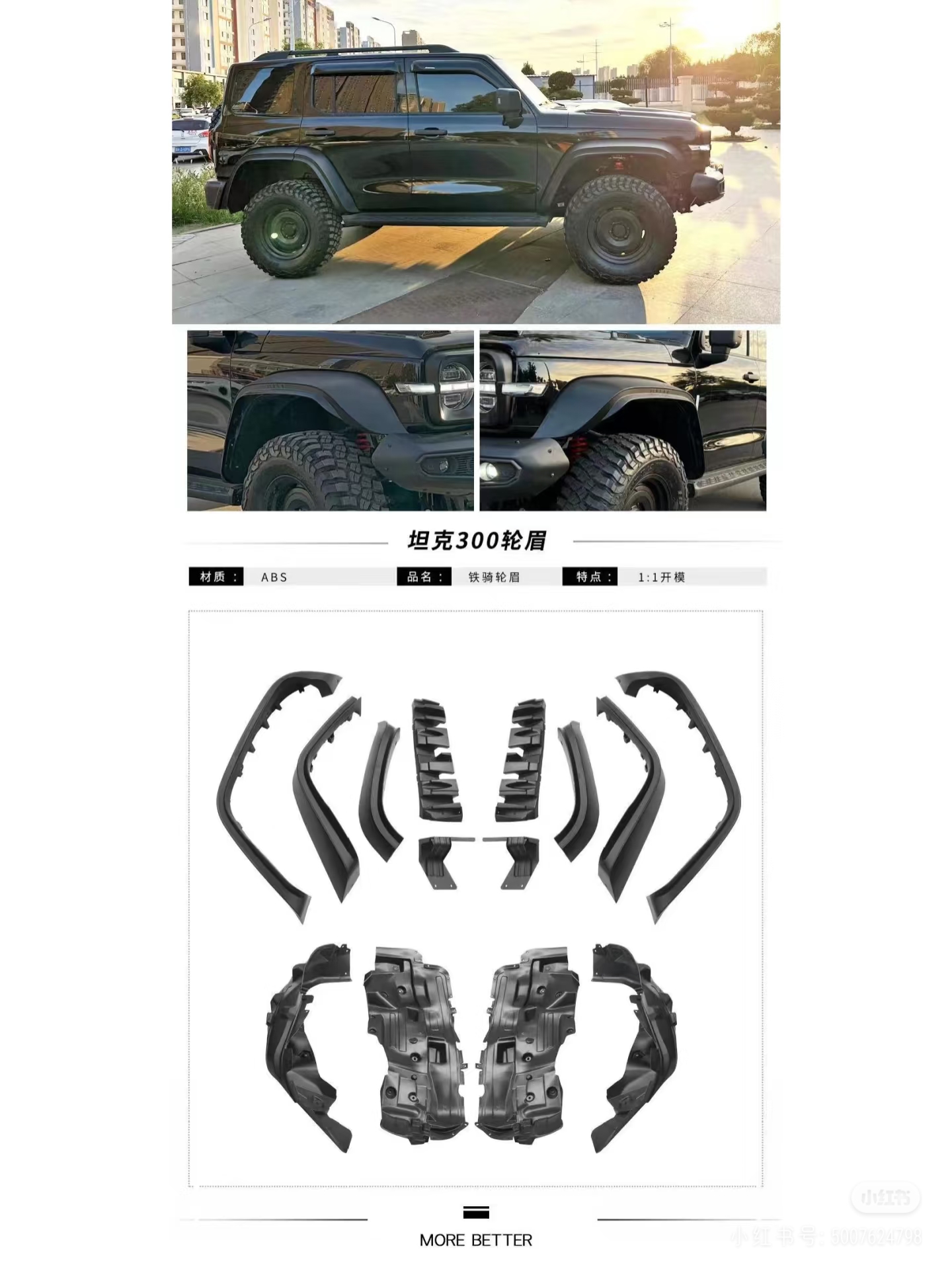 Fenglin Iron Cavalry BodyKit for Tank 300 