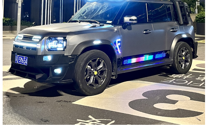 Lighted Side Skirt for Jetour Traveler