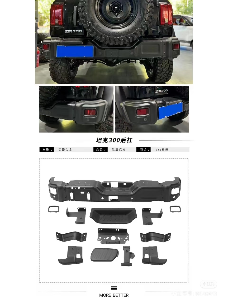 Fenglin Iron Cavalry BodyKit for Tank 300 