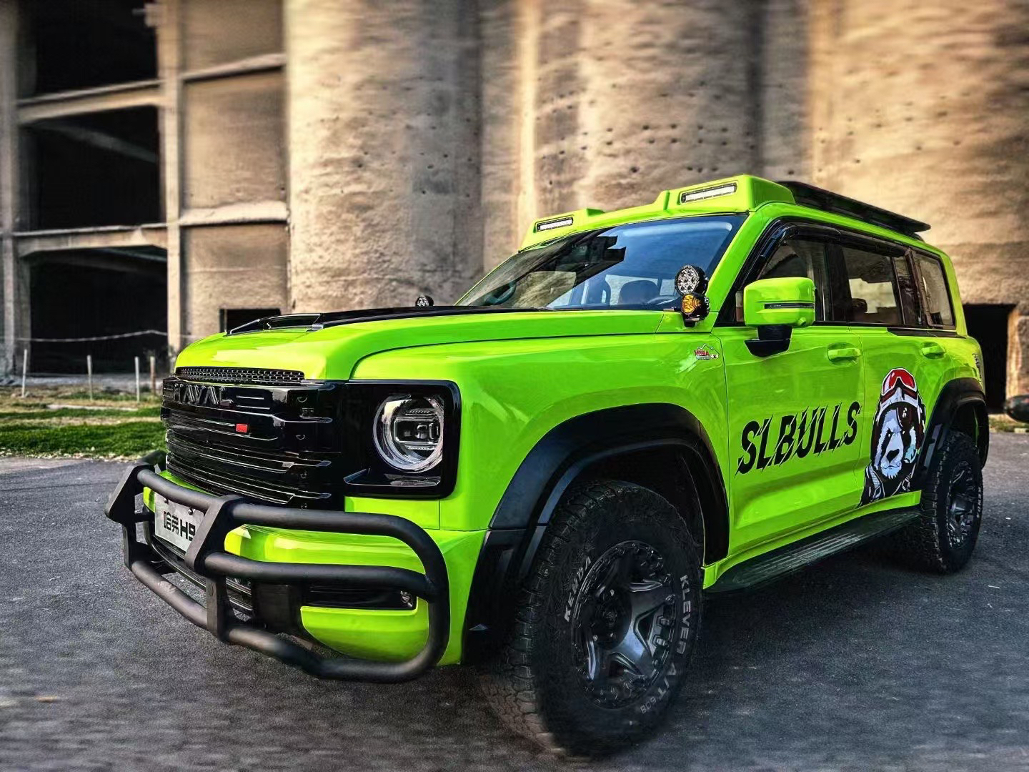 Big G style bull bar front bumper for Haval H9