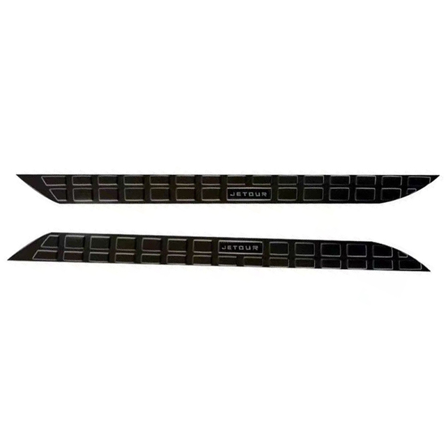 Side Step Cover Panel Door Sill Bar Welcome Pedal Trim Sticker