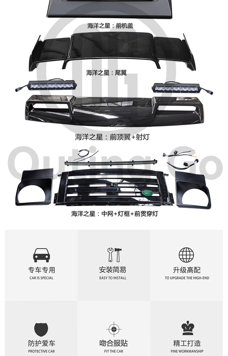 Haval Raptor Ocean Star Body Kit
