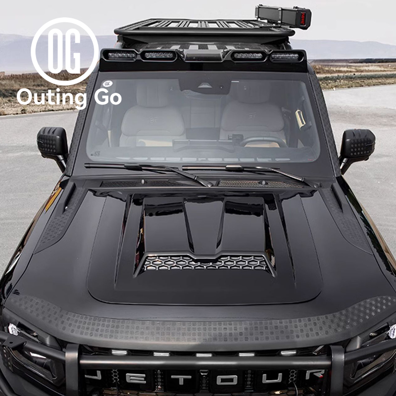 Cyber ​​Knight Hood Cover for Jetour T2 Accessories