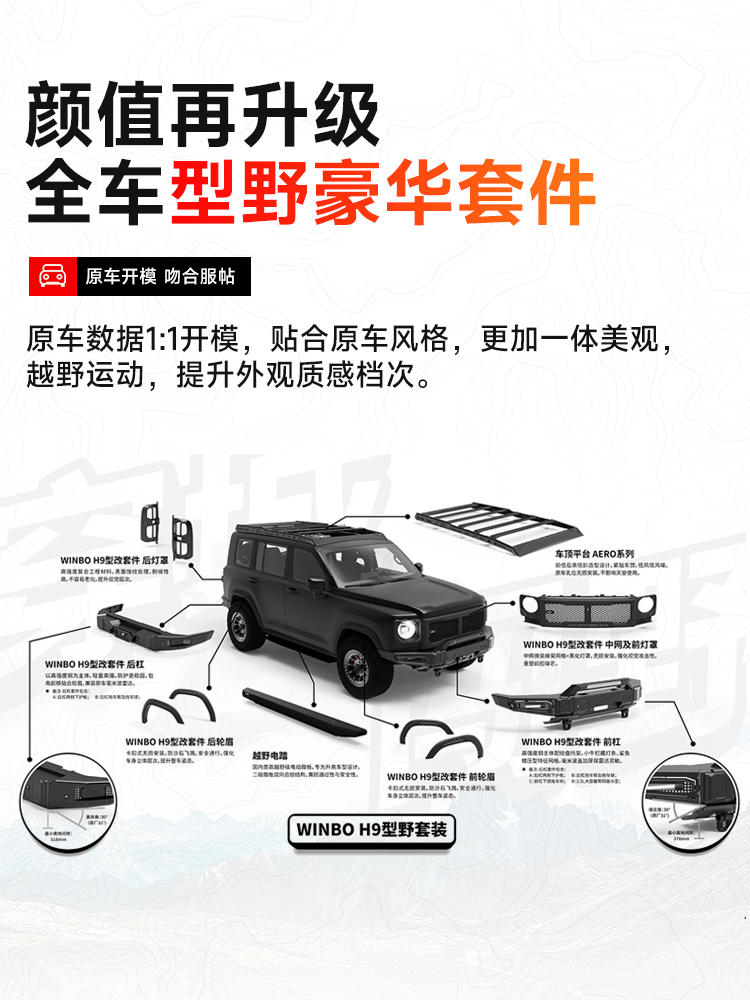Winbo New Body Kit for Haval H9