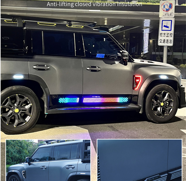 Lighted Side Skirt for Jetour Traveler