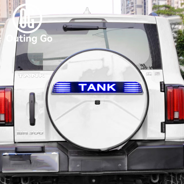 Spare Tire Cover with Light for Tank 300