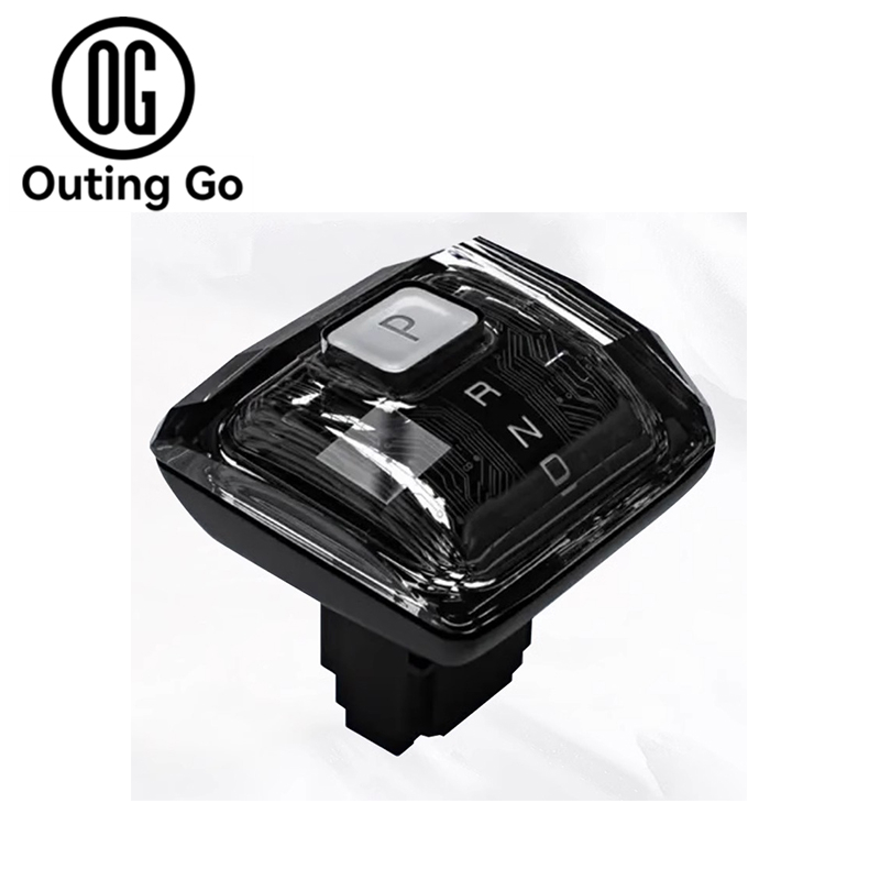 Crystal Handle Shift Gear Knob Lever Led Light for Leopard 5