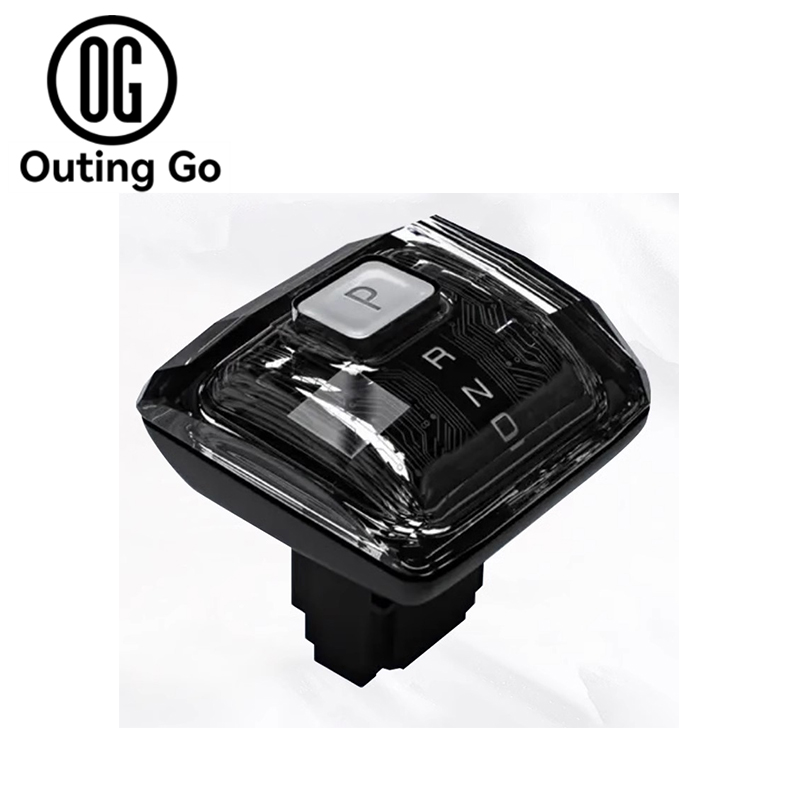 Crystal Handle Shift Gear Knob Lever Led Light for Leopard 5