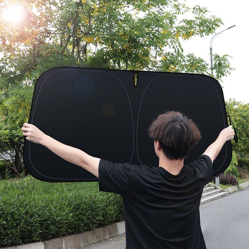 Foldable Car Sunshade Front Windshield Visor 