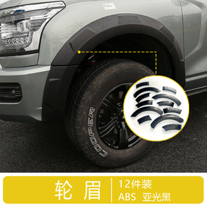For Haval H9 Fender Eyebrows
