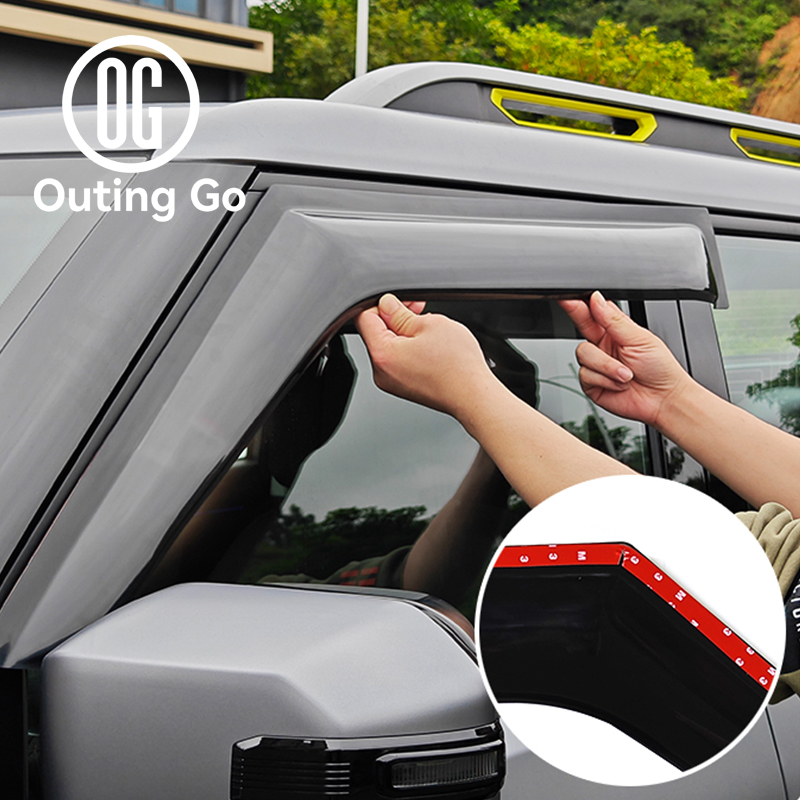 Sun and rain shield with night light for Jetour T2