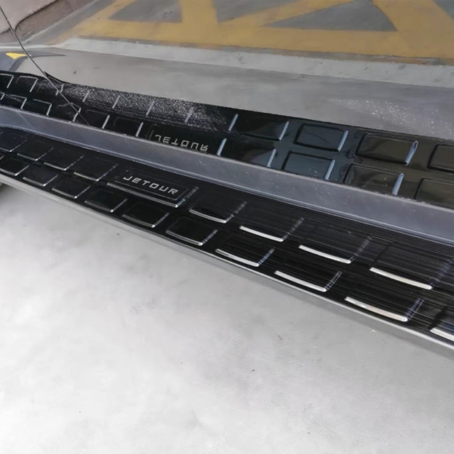 Side Step Cover Panel Door Sill Bar Welcome Pedal Trim Sticker