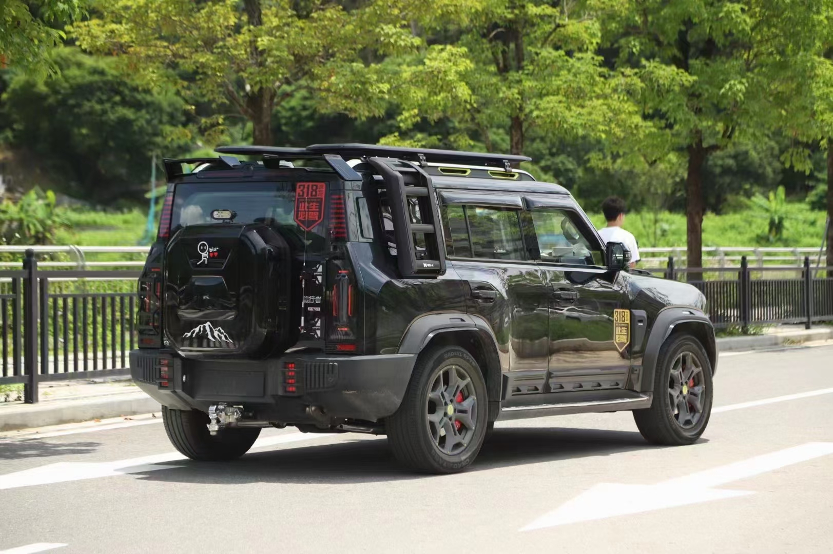 MC tail spoiler for Jetour Traveler