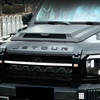 Black Warrior Hood Cover for Jetour T2 Accessories