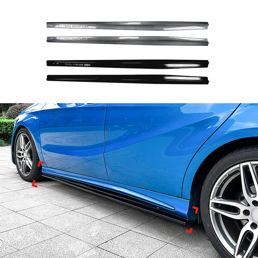 Side Skirts For Mercedes-Benz CLA200 A45 AMG